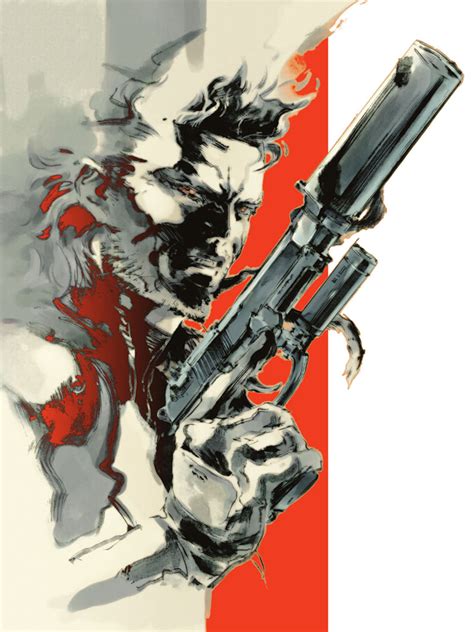 metal gear box artist|metal gear official art.